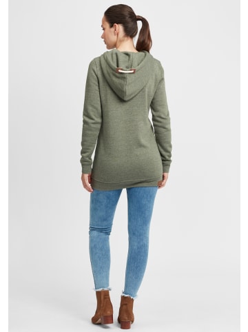 Oxmo Hoodie OXVicky Sweat Hoodie Long in Grün