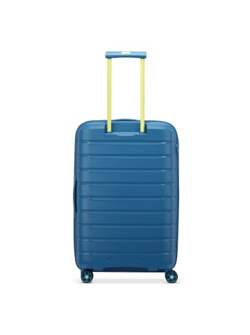 Roncato B-Flying Move 4 Rollen Kofferset 3-teilig mit Dehnfalte in blu laguna