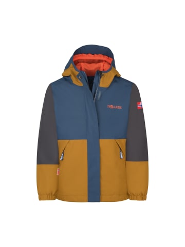 Trollkids 3 in 1 Jacke Kjerak in bronze/blue