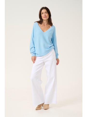 Cream Strickpullover CRSillar Loose fit in Clear Sky