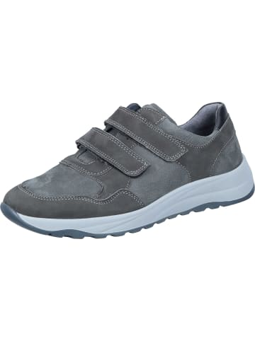 WALDLÄUFER Klettverschluss-Schuhe in carbon/schwarz