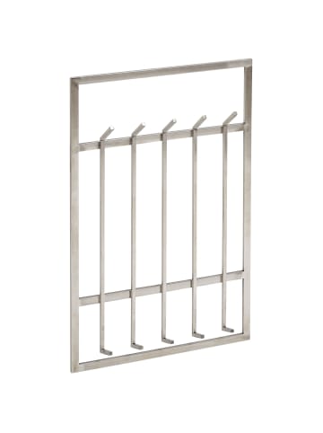 KADIMA DESIGN Wandgarderobe | Stahl, 60x100x7,5cm, Hakenleiste