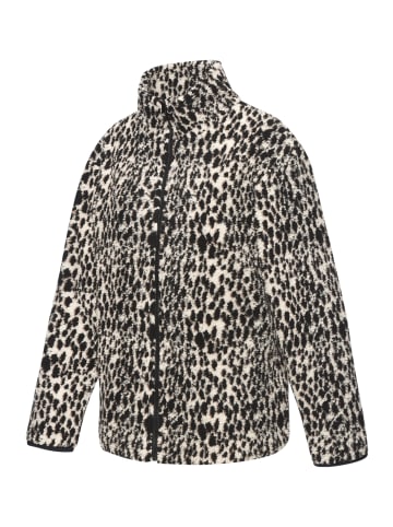 LASCANA Fleecejacke in leo-beige
