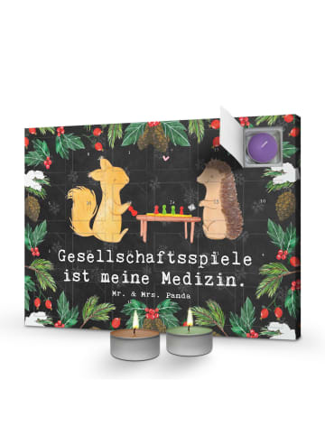 Mr. & Mrs. Panda Adventskalender Eichhörnchen Gesellschaftsspiel... in Kreidetafel