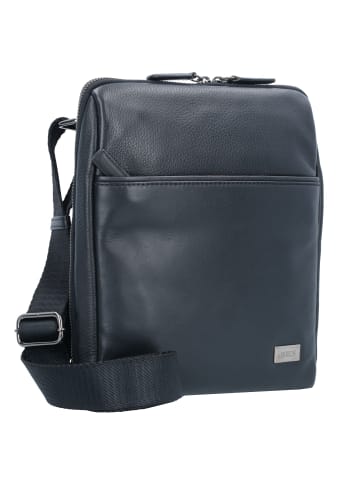BRIC`s Torino Umhängetasche Leder 22 cm Nero