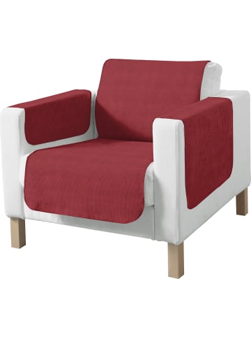 Erwin Müller Sessel- und Sofaschoner in rot