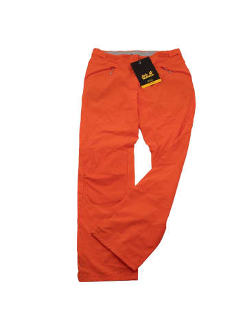 Jack Wolfskin Wanderhose Gravity Flex Berghose Recco in Orange