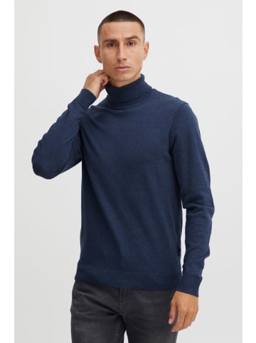 BLEND Rollkragenpullover Pullover 20714624  Moderner Rollkragenpullover in Blau