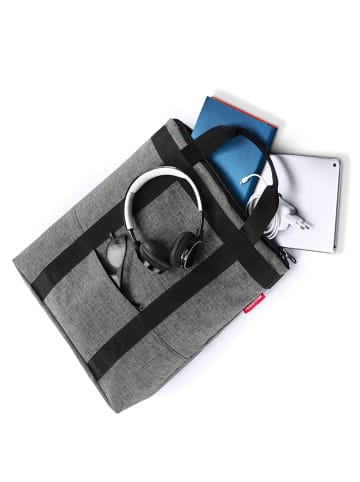 Reisenthel Rucksack 43 cm Laptopfach twist silver