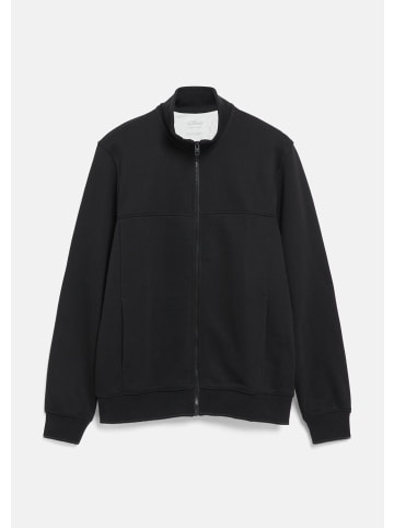 s.Oliver Sweatshirt Jacke in 9999_schwarz