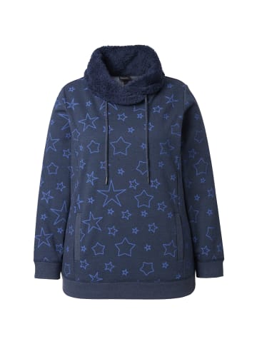Ulla Popken Sweatshirt in marine