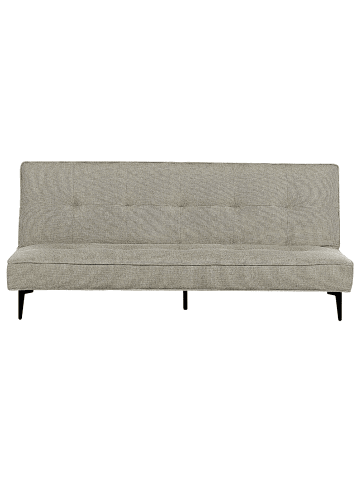 Beliani 3-Sitzer Sofa ESSVIK in Grün/Schwarz - (W) 191 x (H) 83 x (L) 90 cm