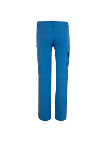 Trollkids Zipp-Off-Trekkinghose Slim Fit Oppland in medium blue