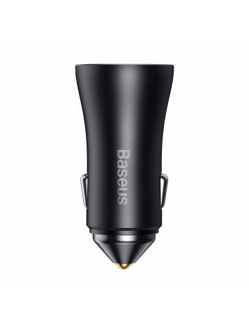 Baseus Autoladegerät 2x USB-C 40W grau in Grau