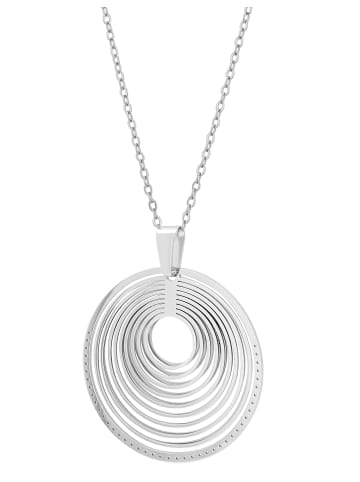 Adeliás Damen Ohrringe aus Edelstahl in silber