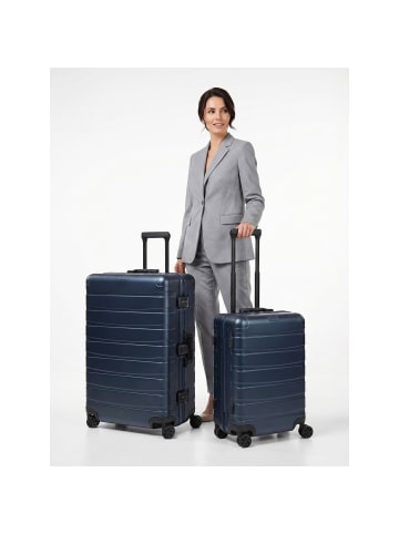 Redolz Pro Aluminium 4 Rollen Kofferset 2-teilig in deep blue