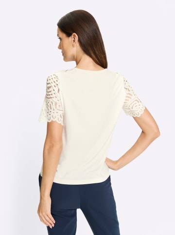 Heine Kurzarmshirt in ecru