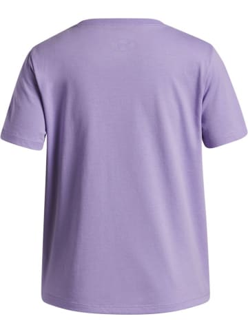 Under Armour Sportshirt "Rival Shimmer T-Shirt" in Lila