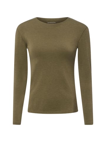 brookshire Langarmshirt in khaki
