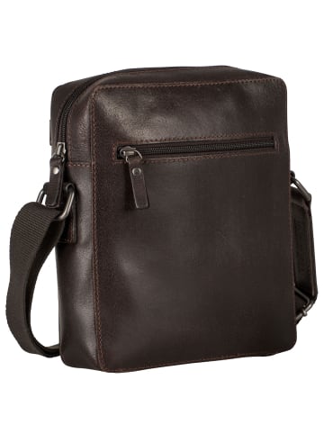 Leonhard Heyden Dakota Umhängetasche Leder 23 cm braun