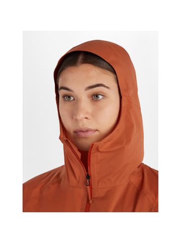 Marmot W SUPERALLOY BIO RAIN JACKET in Kastanie