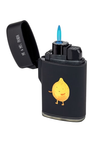 Mr. & Mrs. Panda sturmfeuerzeug Beste Freunde Zitrone ohne Spruch in Schwarz