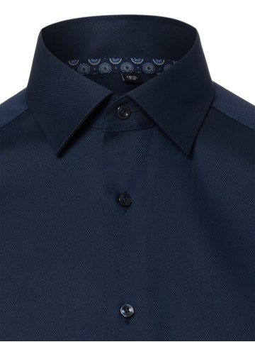 Finshley & Harding Businesshemd in marine - 0008
