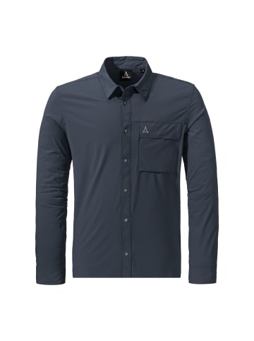 Schöffel Hemd Dunajec in navy blazer