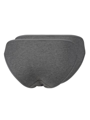 Skiny Slip 2er Pack in Grau