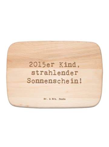 Mr. & Mrs. Panda Schneidebrett Holz Spruch 2015 Geburtstag Sonne... in Transparent