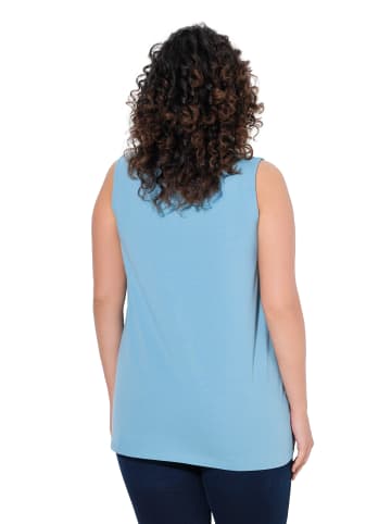 Ulla Popken Strick-Top in helles petrol