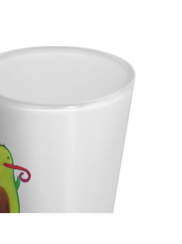 Mr. & Mrs. Panda Schnapsglas Avocado Feier ohne Spruch in Transparent