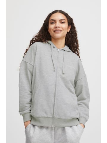 TheJoggConcept. Kapuzensweatjacke JCSAFINE SWEAT CARDIGAN - 22800256 in Grau