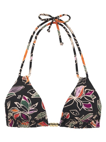 Buffalo Triangel-Bikini-Top in schwarz bedruckt