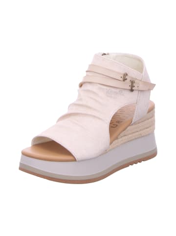 Blowfish Keilsandalette in beige