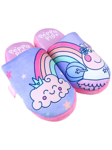 Peppa Pig Hausschuhe Peppa Pig Regenbogen in Lila