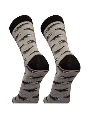 UphillSport Socken CROCODILE in Grey