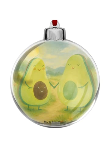 Mr. & Mrs. Panda weihnachtsbaumkugel Avocado Pärchen Design ohne... in Weiß