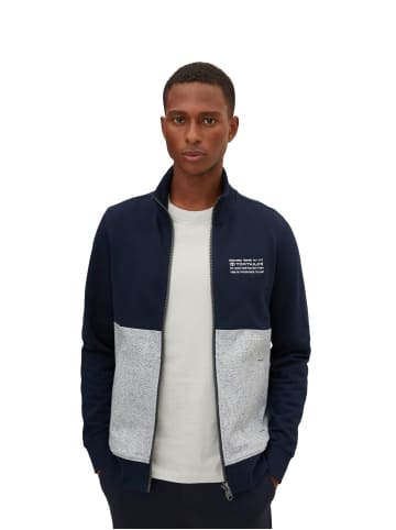 Tom Tailor Sweatjacke STAND UP in Mehrfarbig