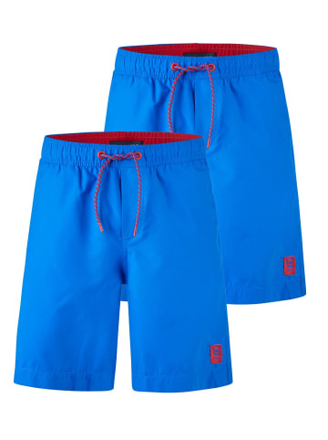 riverso  Short RIVDavid 2er Pack comfort/relaxed in Blau