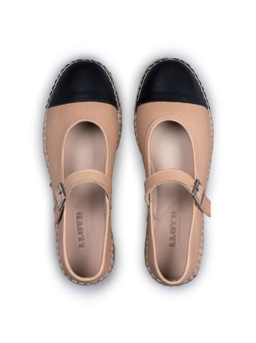 LLOYD Slipper Hochwertiger Ballerina in BRAUN