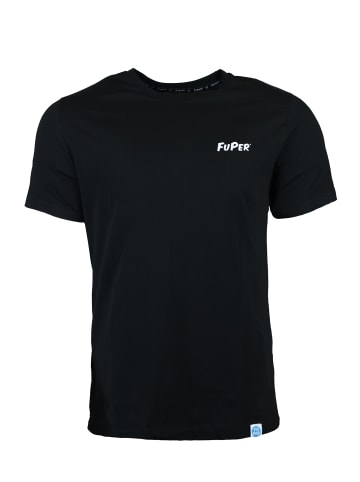 FuPer Baumwollshirt Luis in Black