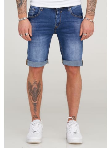 behype Shorts LEOX-537 in Blau