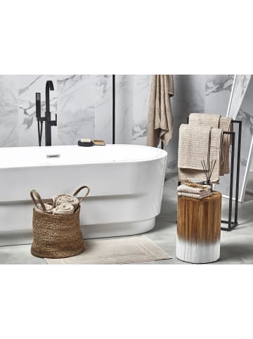 Beliani 11-tlg Handtuch ATAI in Beige
