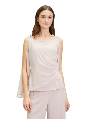 Vera Mont Chiffonbluse schulterfrei in Aura Rosè