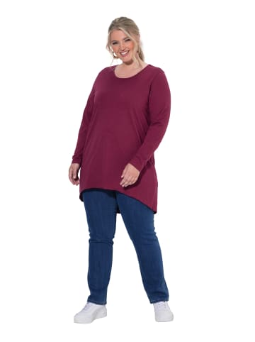 MIAMODA Shirt in weinrot