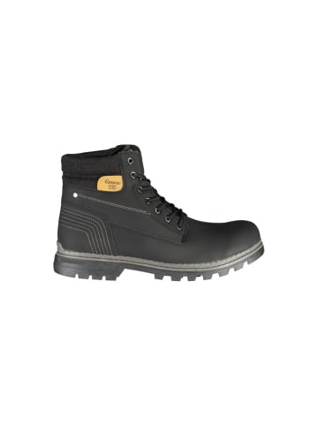 Carrera Schwarz Polyurethan Herren Stiefelette
