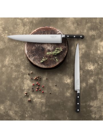 Richardson Sheffield 6-tlg. Steakmesser Set SABATIER TROMPETTE in schwarz