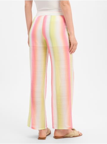 MARC CAIN SPORTS Hose in weiß mehrfarbig
