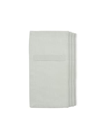 The Organic Company Servietten Everyday Napkin 10 cm x 10 cm x 3 cm in hellblau